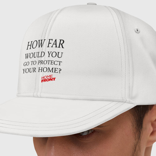 Кепка снепбек с прямым козырьком На что ты готов? фото