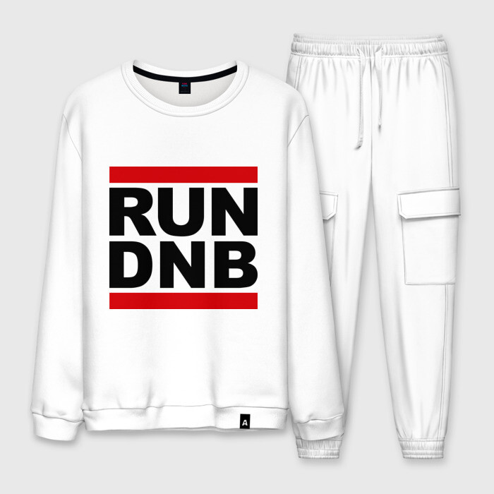 Мужской костюм хлопок RUN DNB фото