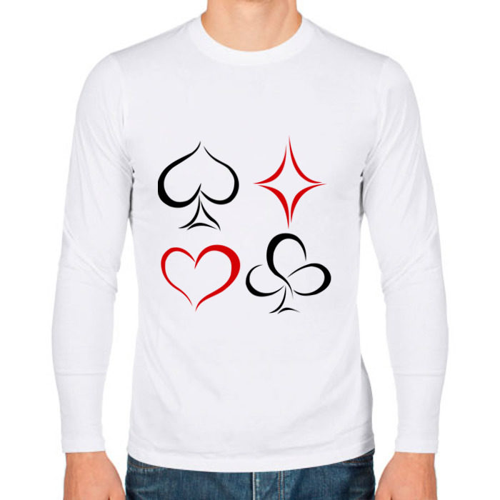 Мужской лонгслив хлопок Что козырь фото