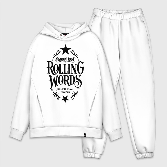 Мужской костюм хлопок OVERSIZE Snoop Dogg Снуп Дог Rap фото