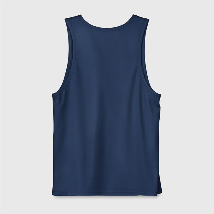 Мужская майка хлопок Чеширский кот фото