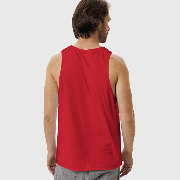 Мужская майка хлопок Чеширский кот фото