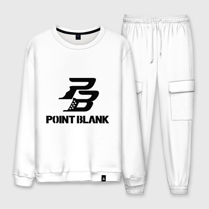 Мужской костюм хлопок Point Blank фото