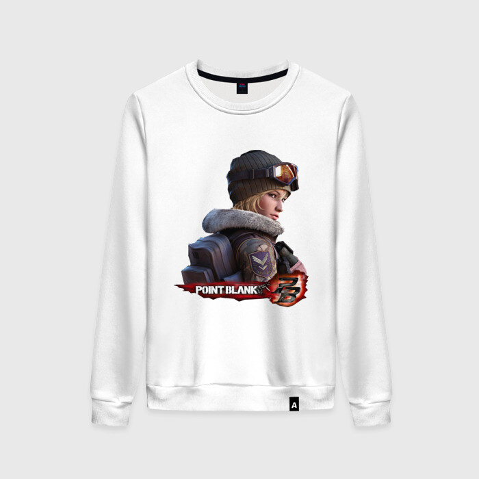 Женский свитшот хлопок Point Blank фото