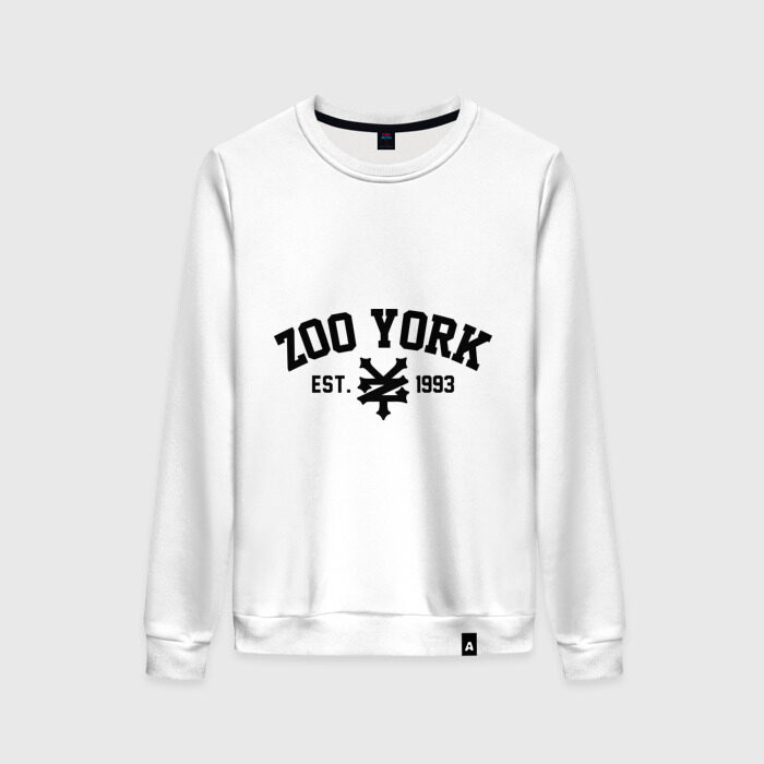 Женский свитшот хлопок Zoo York фото