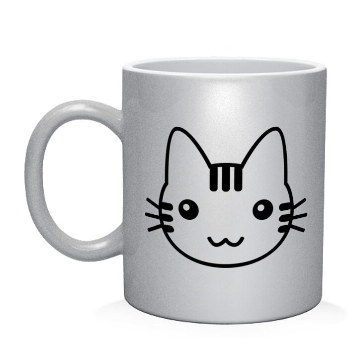 Кружка Няшная киса фото