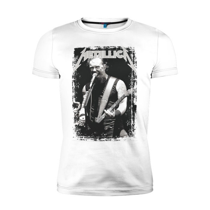 Мужская футболка премиум Metallica фото