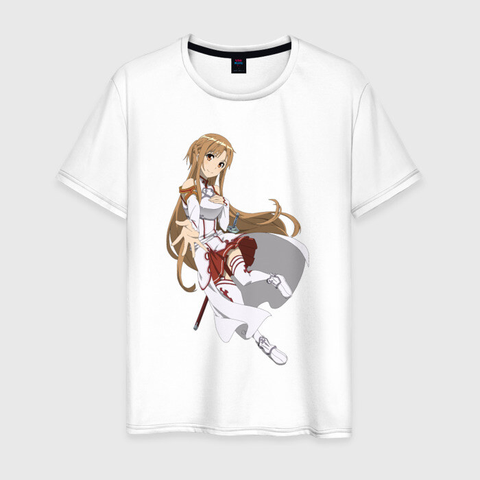 Мужская футболка хлопок Асуна Сворд Арт фото