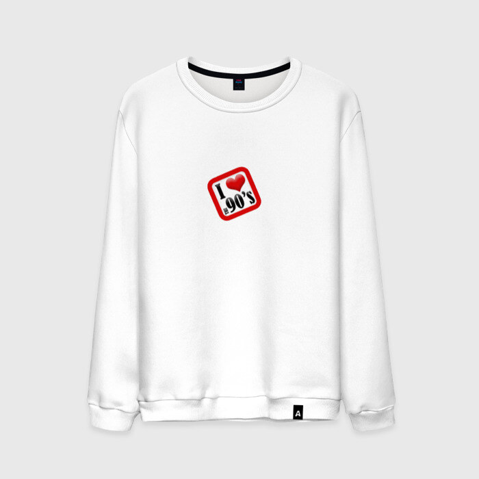 Мужской свитшот хлопок 90-е фото