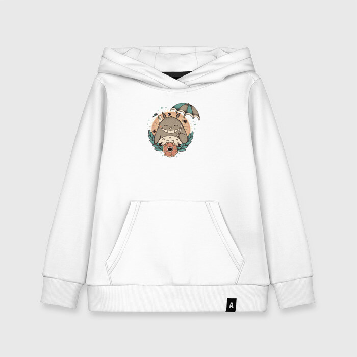 Детская толстовка хлопок Smile Totoro фото