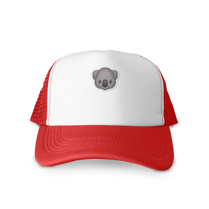 Кепка тракер с сеткой Смайл коала фото