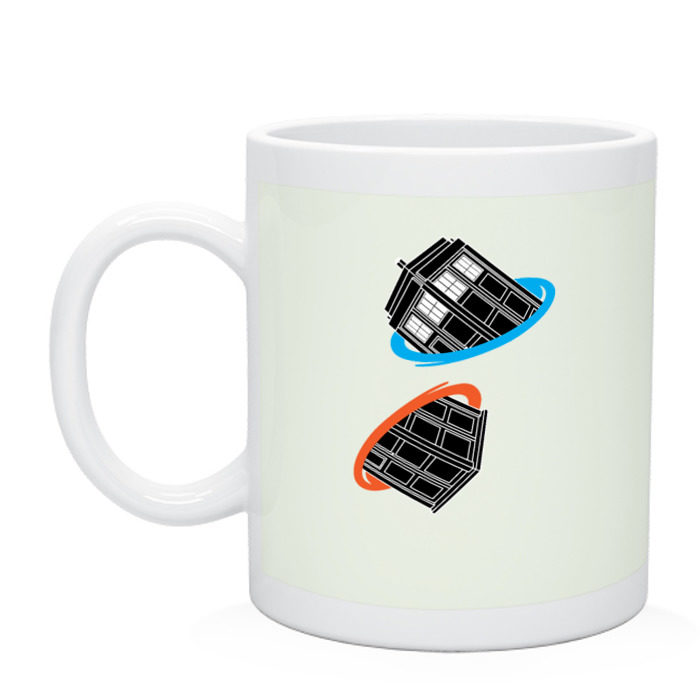 Кружка Tardis фото