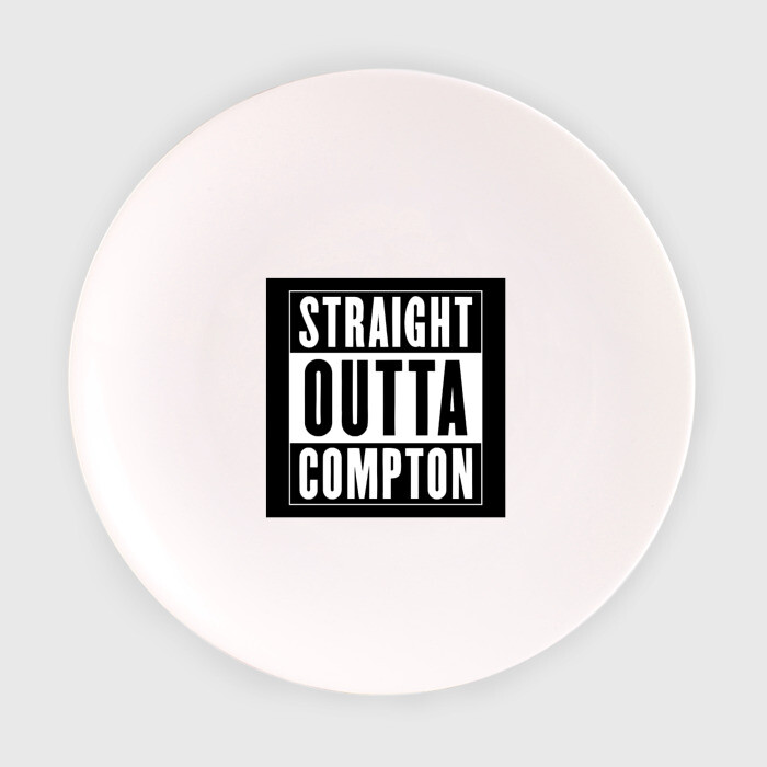 Тарелка 3D compton фото