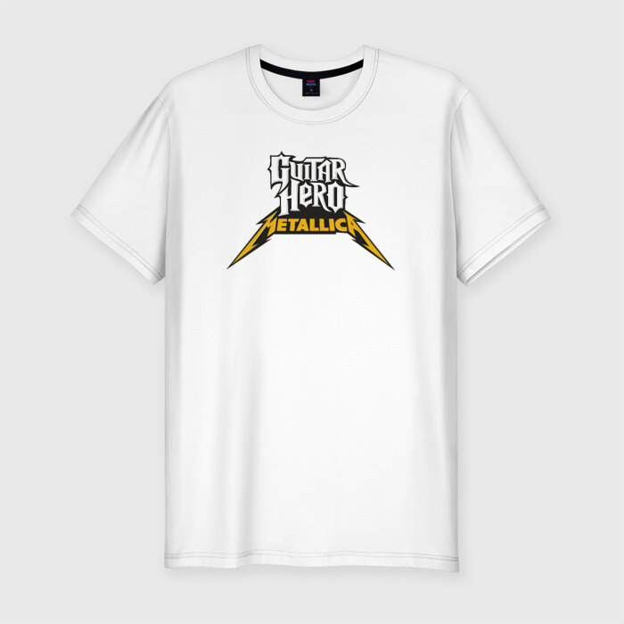 Мужская футболка премиум Guitar Hero: Metallica фото