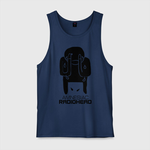 Мужская майка хлопок Radiohead фото