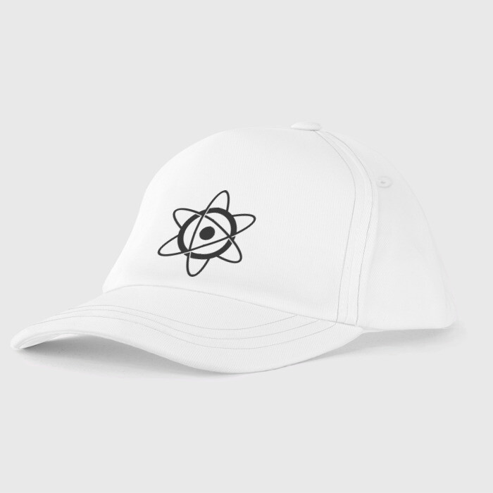Детская бейсболка Символ атома фото