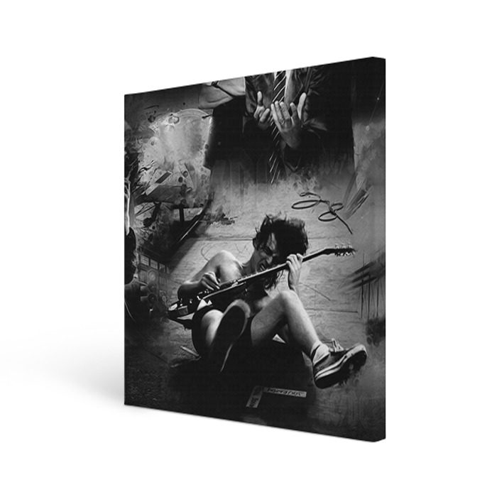 Холст квадратный AC/DC фото