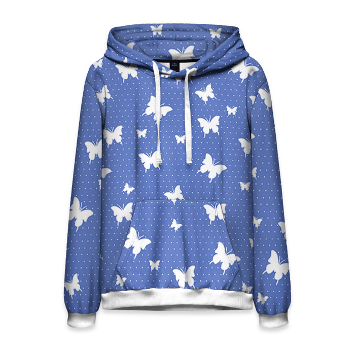 Мужская толстовка 3D Бабочки фото