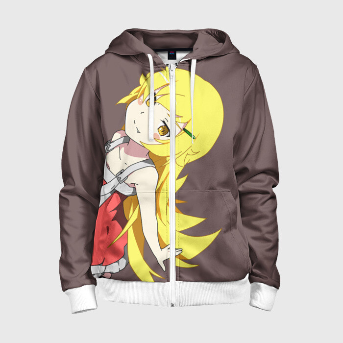 Детская толстовка 3D на молнии Shinobu фото