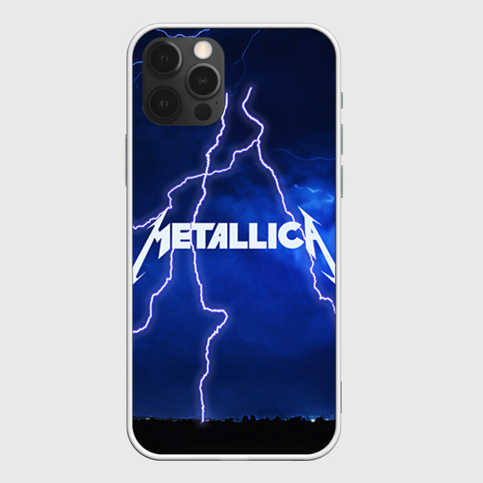 Чехол для iPhone 12 Pro METALLICA фото