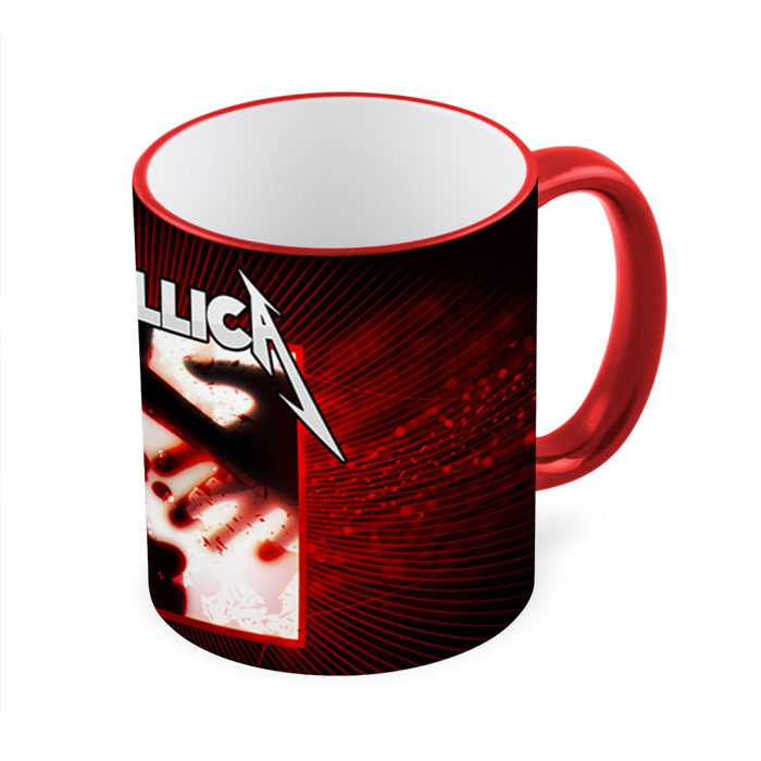 Кружка 3D METALLICA фото