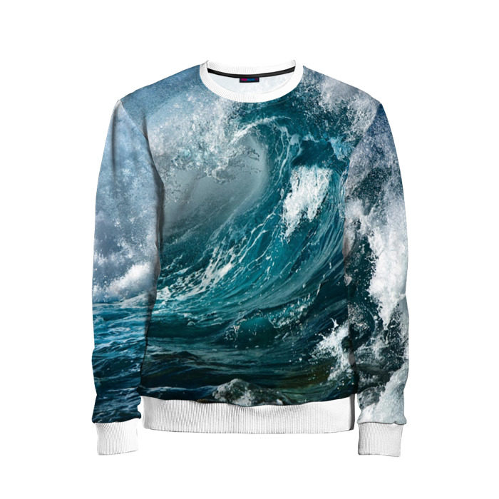 Детский свитшот 3D Волна фото