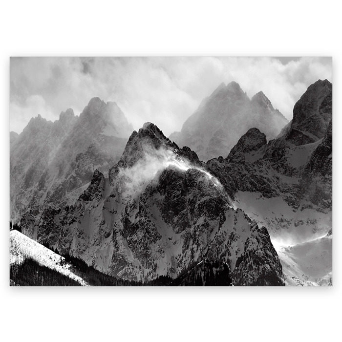 Поздравительная открытка Горы фото