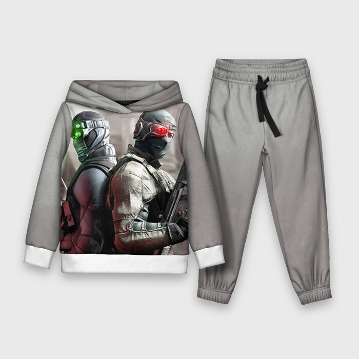 Детский костюм 3D (с толстовкой) Splinter Cell: Conviction фото