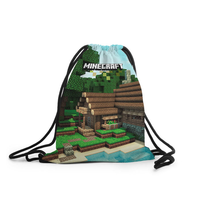 Рюкзак-мешок 3D Minecraft фото