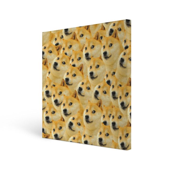 Холст квадратный Doge фото