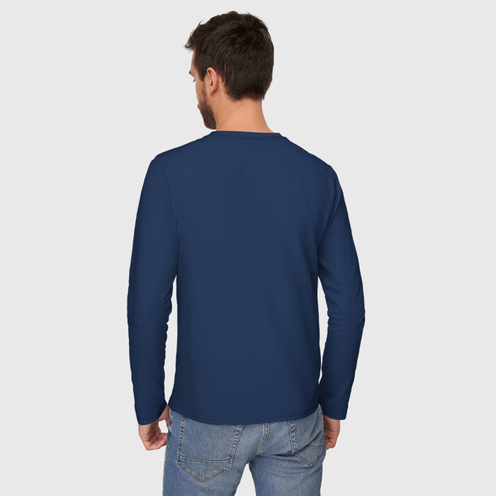 Мужской лонгслив хлопок Black Sails Pirate Flag фото