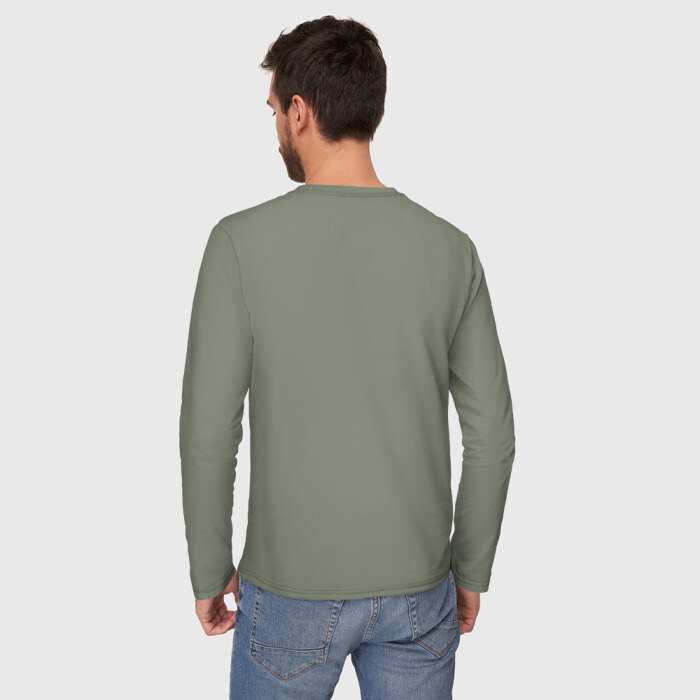 Мужской лонгслив хлопок Black Sails Pirate Flag фото