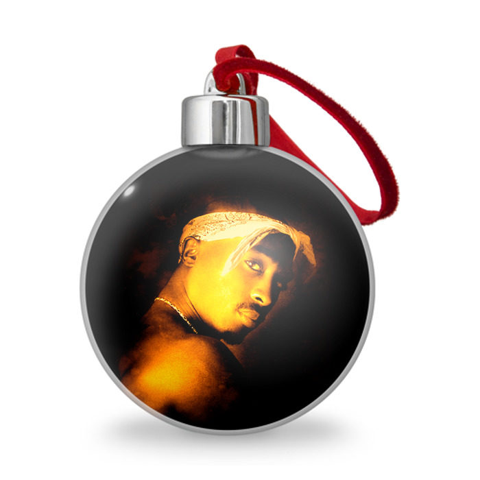 Ёлочный шар 2pac фото