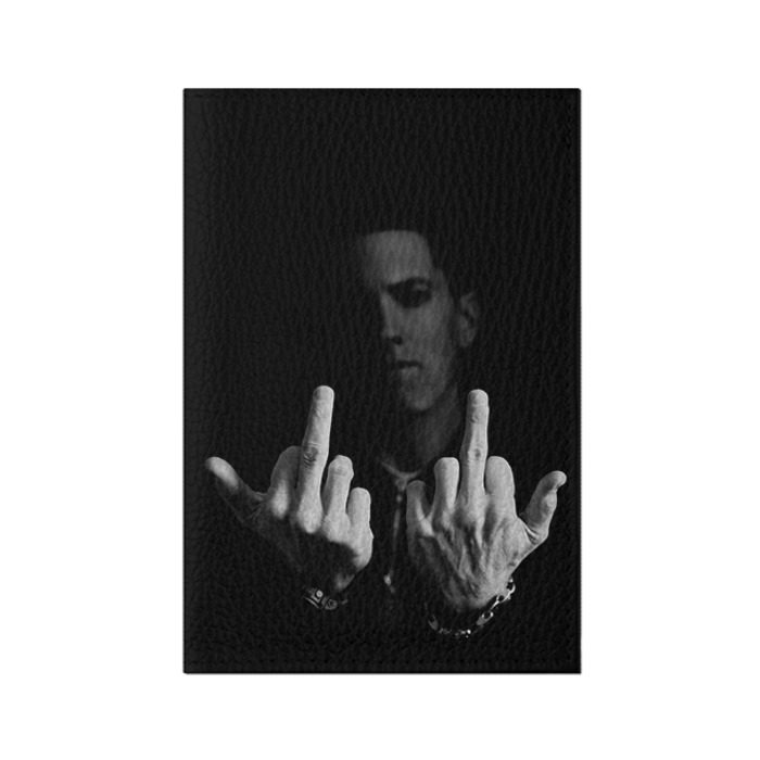 Обложка для паспорта матовая кожа Eminem фото