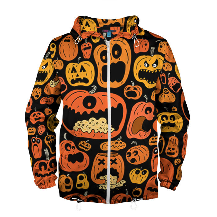 Мужская ветровка 3D Тыковки фото