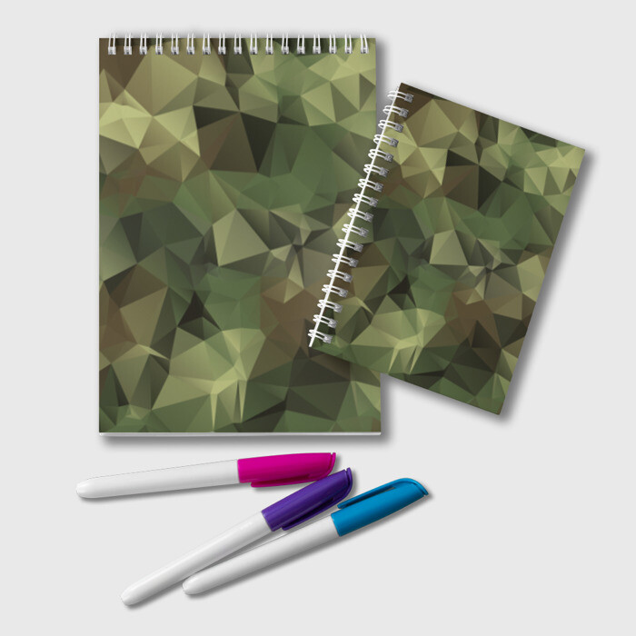 Блокнот Камуфляж фото