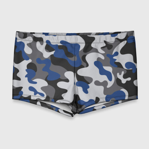 Мужские купальные плавки 3D Камуфляж фото