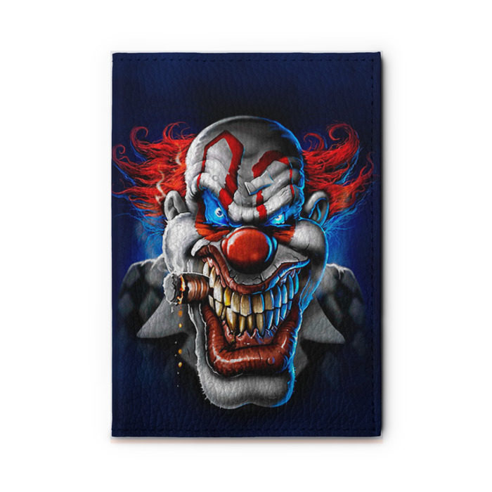 Обложка для автодокументов Клоун фото