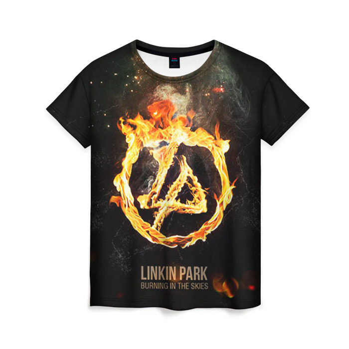 Женская футболка 3D Linkin Park фото