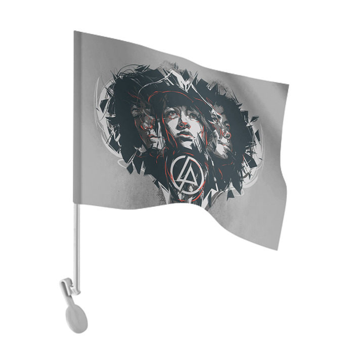 Флаг для автомобиля Linkin Park фото