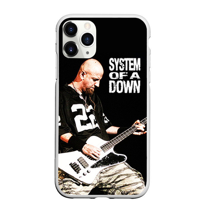 Чехол для iPhone 11 Pro матовый System of a Down фото