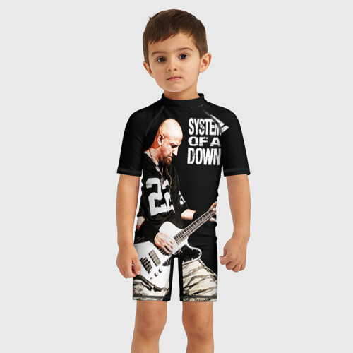 Детский купальный костюм 3D System of a Down фото