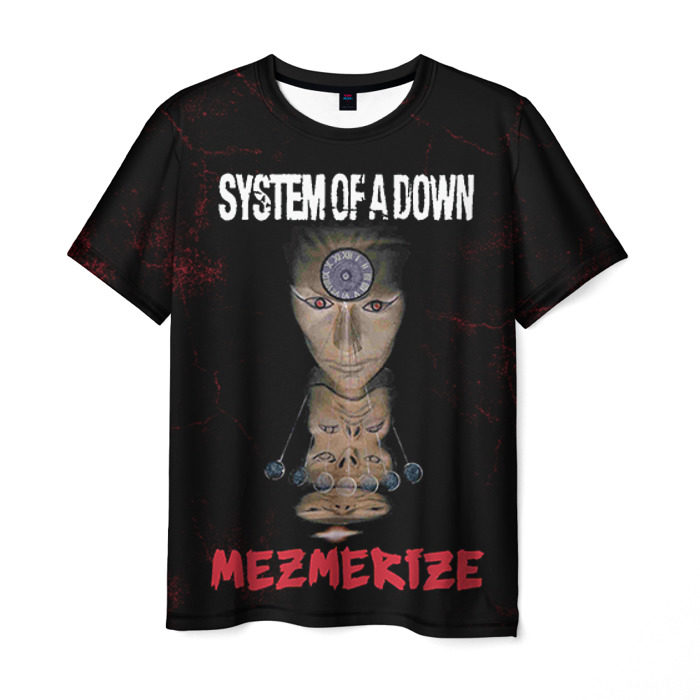 Мужская футболка 3D System of a Down фото