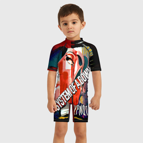 Детский купальный костюм 3D System of a Down фото