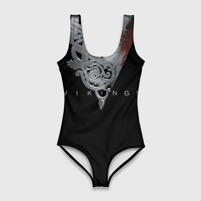 Купальник-боди 3D Эмблема Викингов фото