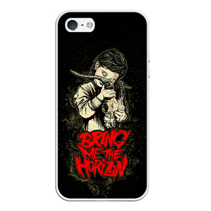 Чехол для iPhone 5/5S матовый Bring Me The Horizon фото