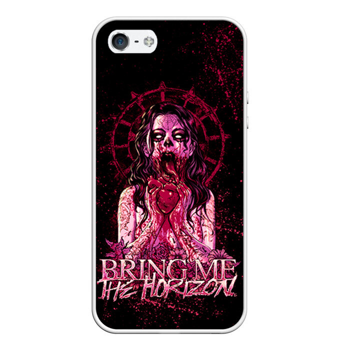 Чехол для iPhone 5/5S матовый Bring Me The Horizon фото