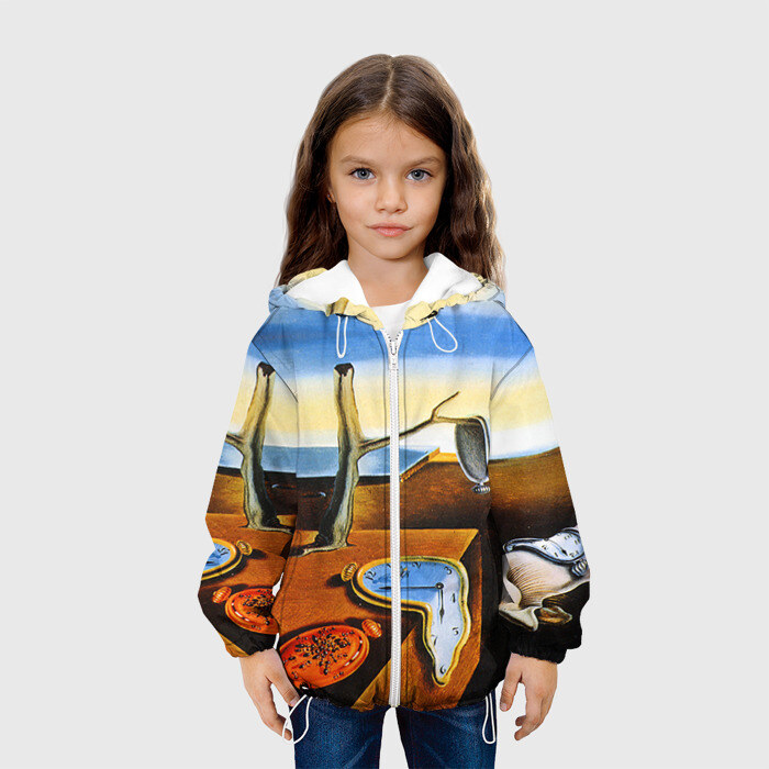Детская куртка 3D Сальвадор Дали - Постоянство Памяти фото