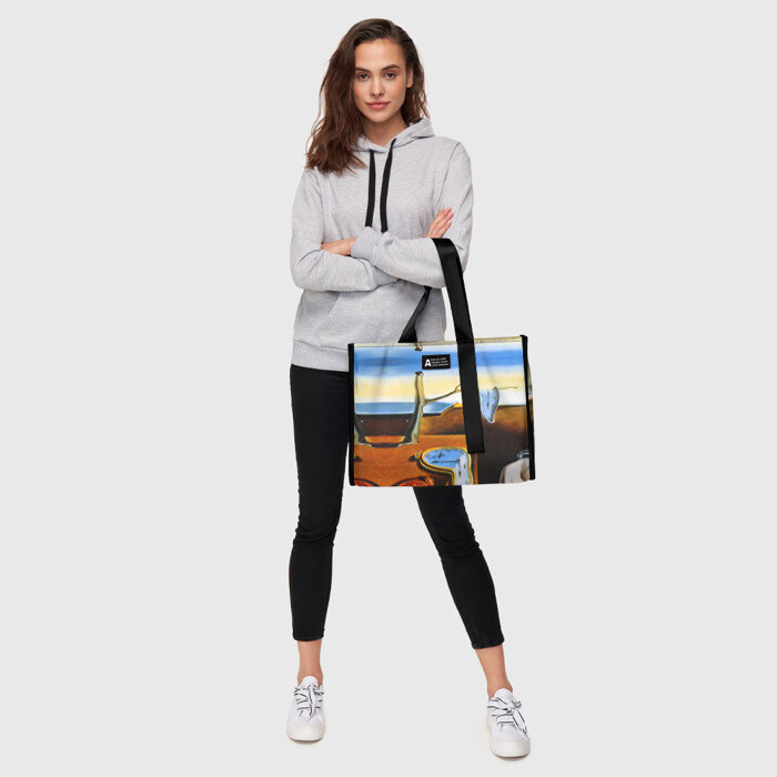 Сумка-шоппер 3D Сальвадор Дали - Постоянство Памяти фото