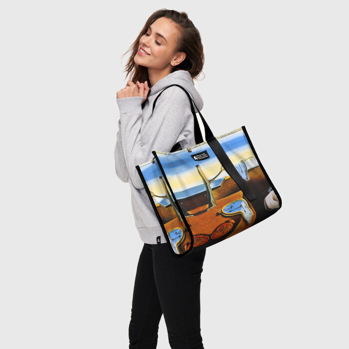 Сумка-шоппер 3D Сальвадор Дали - Постоянство Памяти фото